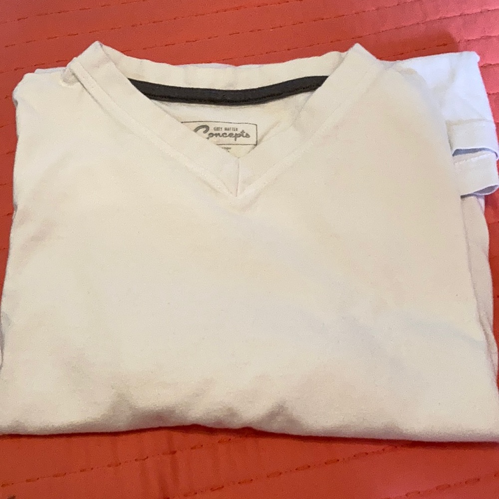Men’s short sleeve Tee Shirt V Neck 100% cotton